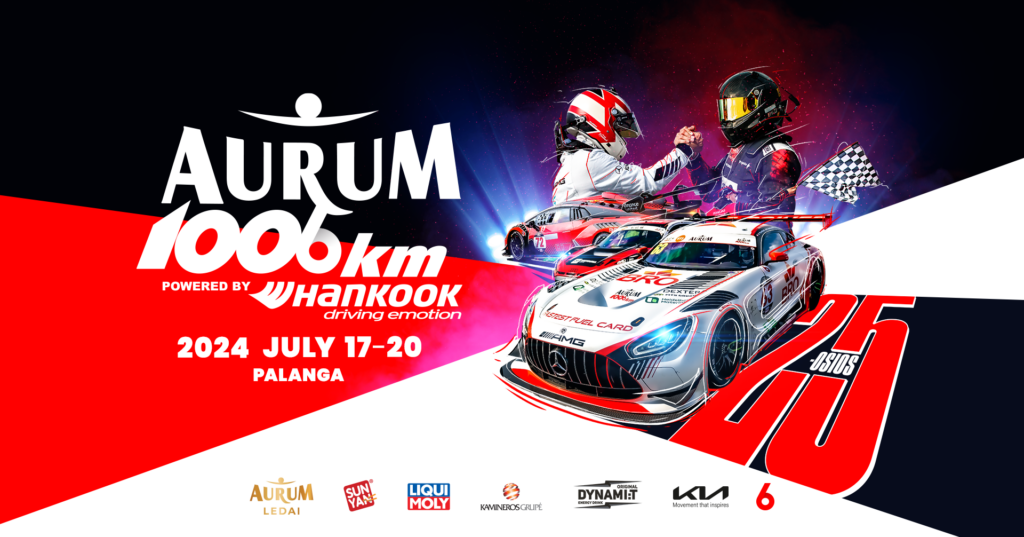 Jubiliejinės, 25-osios „Aurum 1006 km powered by Hankook“ lenktynės – 2024m. liepos 17-20 d.d.